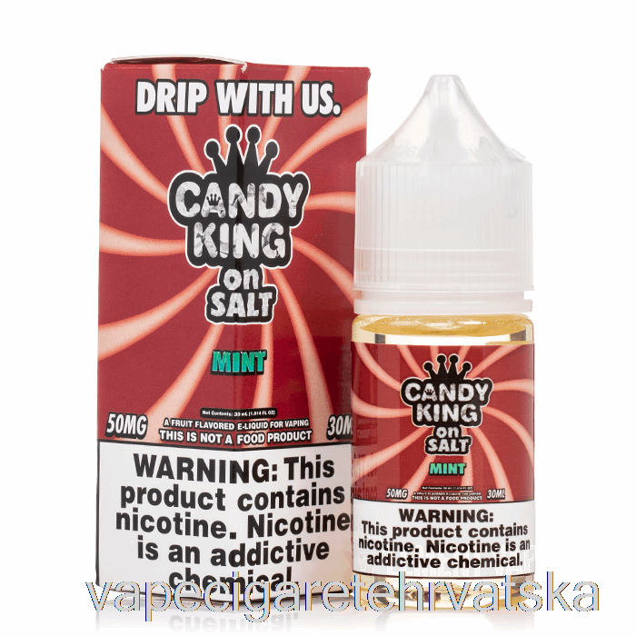 Vape Hrvatska Mint - Candy King Soli - 30ml 50mg